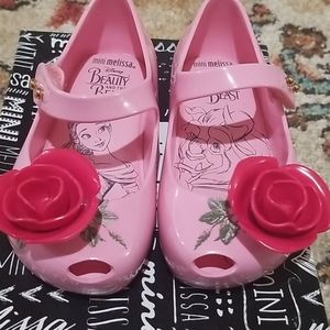 Mini Melissa Beauty & the Beast size 6